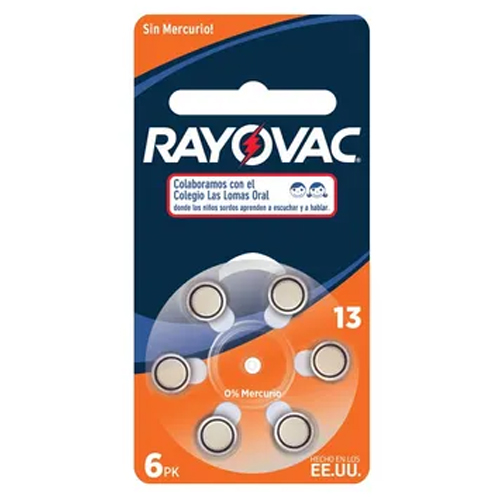 RAYOVAC 13 X6U